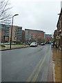 Looking west-northwest in Devonshire Street