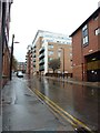 Looking into Eldon Street from Division Street