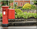 Pillar box and drop box, Coleraine