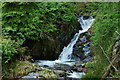 SH6805 : Nant Moelfre Waterfall, Abergynolwyn, Gwynedd by Peter Trimming