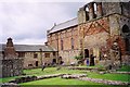 NY5563 : Ruins and buildings at Lanercost Priory by Ruth Riddle