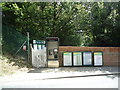 Three Oaks railway station entrance