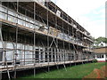 Construction work at Queen Elizabeth School, Faversham