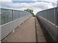 Foot bridge over the A1M