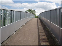 TL2204 : Foot bridge over the A1M by Bikeboy