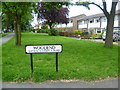 Sign for Sutton Garden Suburb