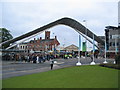 Millennium Place crowds