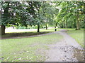 Kirk Lane Park - viewed from off Swaine Hill Terrace