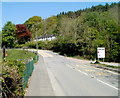 A view NE along the A4043, Cwmavon