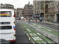 NT2473 : Road works at Shandwick Place- Princes Street Junction by M J Richardson