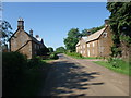 The Jurassic Way past Edgcote Drive Cottages