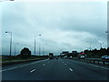 M62 eastbound at Simister Island