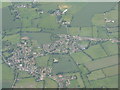 Hillfoot End and Shillington from the air