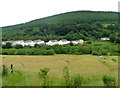 Rows of houses in a scenic setting, Merthyr Vale