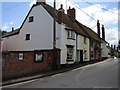 Houses and Post Box, Church Road