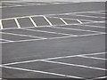 Mudeford: car park markings