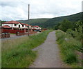 Riverside path, Aberfan