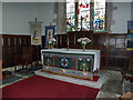 SD2871 : St Cuthbert's Church, Aldingham, Altar by Alexander P Kapp