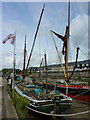 Thames Sailing Barges on Faversham Creek