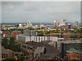 View from Beetham Tower towards Salford Quays