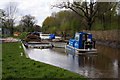 SU6269 : Repair barges on the Kennet and Avon Canal by Steve Daniels