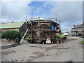 Renovation work at Caverton Mill