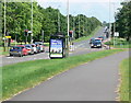 Bus shelter along Troon Way