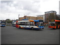 Buses in Mansfield bus station