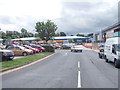 West Side Retail Park - viewed from Ghyll Royd