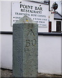 C6538 : Ordnance boundary stone, Magilligan by Mr Don't Waste Money Buying Geograph Images On eBay