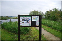 TQ6960 : Information, Leybourne Lakes Country Park by N Chadwick