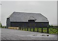 Weather-boarded barn at King