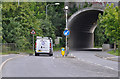 Rosherville Way goes under the London Road ( B2175 )