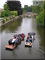 TL4458 : Summer 2012: punting in Cambridge by Christopher Hilton