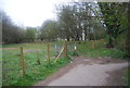 Kissing gate into Pegwell Bay Country Park