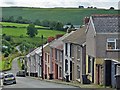 Terraced houses on a steep hill, Bedlinog