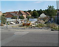 Fenced-off area, Willow Close, St Georges