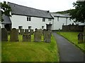 The Old School House and part of the churchyard, Braunton