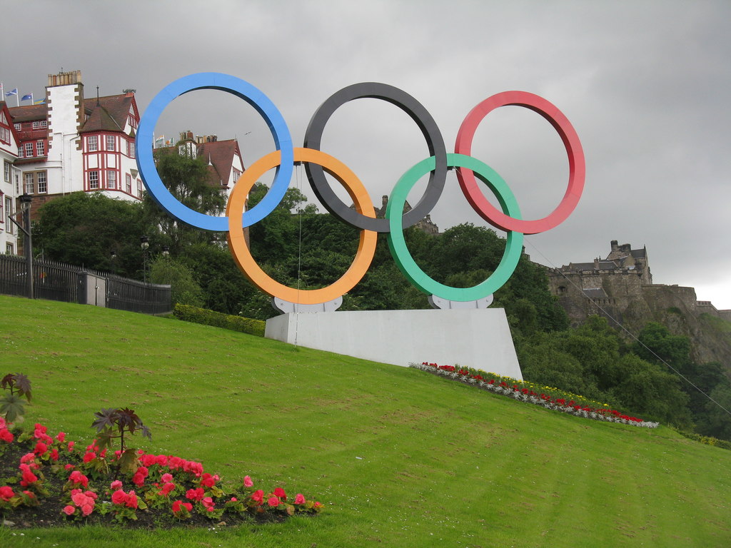 Edinburgh is ready for the Olympic Games © M J Richardson Geograph