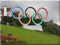 NT2573 : Edinburgh is ready for the Olympic Games by M J Richardson