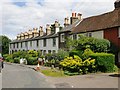 Bessels Green: cottages on the east side of the green