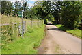 Country road at Tadmarton