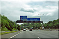 M20 eastbound - junction 7 ahead