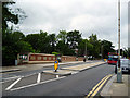 North Dulwich:  Road bridge opposite station