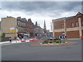 Motherwell Town Centre roundabout