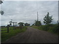 Track to Holly Hill Farm off The Ridgeway