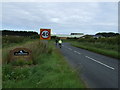 Entering Flamborough on the B1229