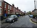 Looking northwards in Brunswick Street