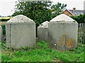 Anti-tank traps, Bridge 99, Kennet and Avon Canal near Crofton