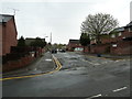 Looking from Broomspring Lane into Gloucester Street